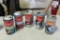 5 Vintage Collectible Beer Cans (see Below)