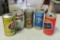 5 Vintage Collectible Beer Cans (see Below)