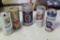 5 Vintage Collectible Beer Cans (see Below)