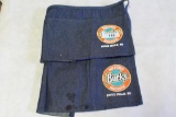 2-Borrowed Bucks Roadhouse Denim Aprons