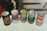 5 Vintage Collectible Beer Cans (see Below)