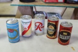 5 Vintage Collectible Beer Cans (see Below)