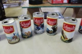 5 Vintage Collectible Beer Cans (see Below)