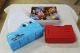 Surf Play Set, Leggo Case,  Small Figures