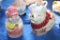 2X-Ceramic Pig Cookie Jars