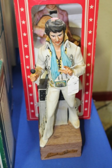 Elvis Sincerely '77 Bourbon Decanter (No Box)