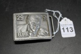 Elvis Pewter US Stamp Belt Buckle