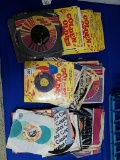 Roughly 50 45RPM Records Various Atrtists