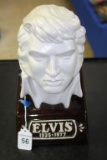 Elvis Bust McKormick Bourbon Decanter