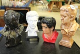 4X-Elvis Bust Statues 8