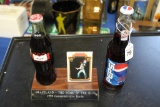 Elvis Pepsi and Coke Bottles