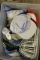 Lot of Baseball Caps and 2 Cap Washers