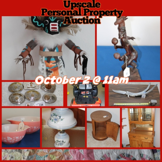 Upscale Personal Property Auction - Oct 2, 2021