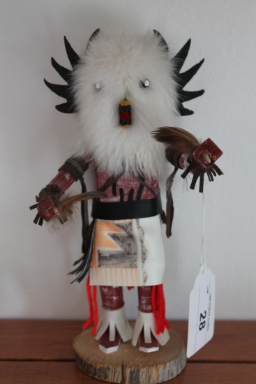 White Owl Kachina Doll 11" Tall