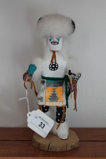 Buffalo Kachina Doll 11" Tall