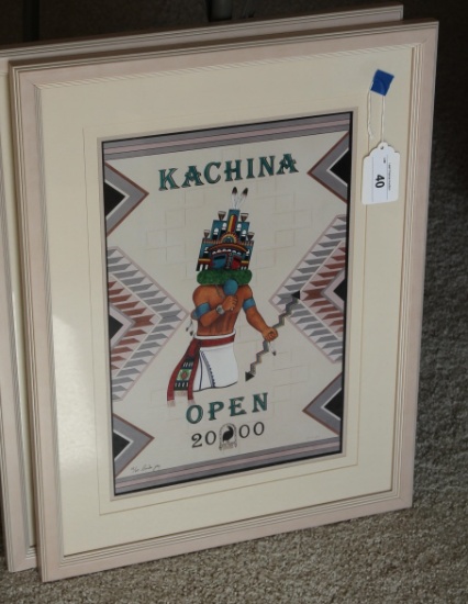 2000 Kachina Open Print 25" Tall 19" Wide