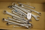 Lot of Various Wrenches Open and Box End