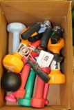 Lot of Exercise Small Dumbells and Grippers