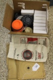 Lot of Clay and Paper Targets and 3 Shot Bags