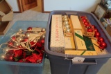 2 Large Tubs of Ornaments