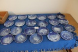 Lot of 23 Jule After Porcelain Plates  German