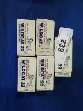 5X-50ct Winchester Wildcat .22lr SP