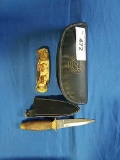 Pakistan Boot and Franklin Mint Deer Knives