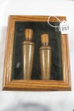 Display Case with 2 E.S. Stofer Duck Calls