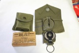 US Army Belt Acc. Compass and First AId Kit