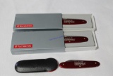 3X Victorinox Swiss Army Knife w/Advertising