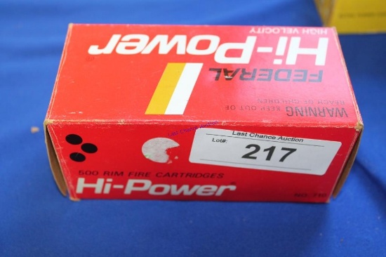 400ct Federal High Power .22lr