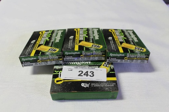 4X-5ct Remington Ult. Defense 20ga Buckshot