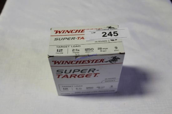 25ct Winchester 12ga 2 3/4 9shot