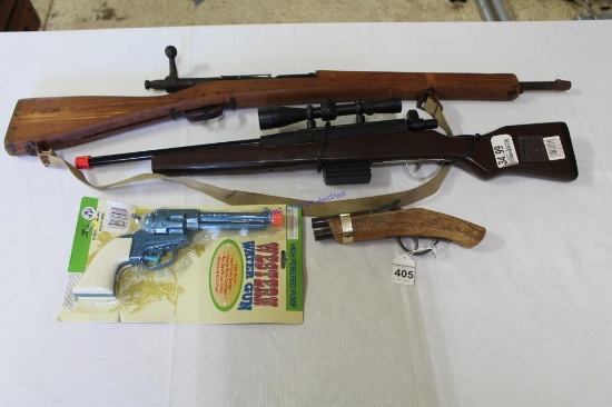 Lot of 4 Toy Guns