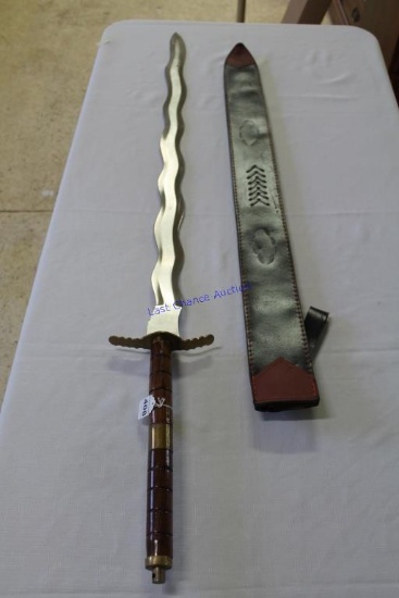 Kris Style Decorative Sword 36" Blade
