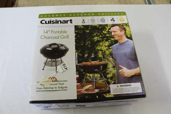 Cuisinart 14" Portable Grill NIB