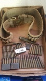 Flat of Vintage Military Ammo