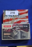 2X-20ct .243 Win Hornady and Norma 100gr