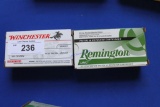 2X-50ct .25auto Winchester and Federal 50gr