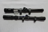 Pair of Small Rifle Scopes