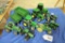 Lot of John Deere Tractors and Wagons