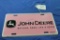 John Deere Pink License Plate