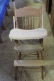 VIntage Wooden High Chair
