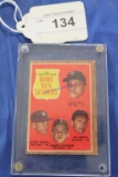 1962 Topps Baseball #53 AL Home Run Leaders