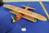 Handmade Model Bi-Plane Tether Plane