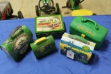 Lot of 5 John Deere Lunchboxes