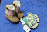 John Deere Childrens Boots 6-9&Mat Flash Card