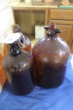 Antique Clorox and Hi-Lex Bleach Bottles