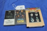 KISS Cassettes and 8 Track