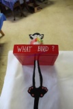 Humorous Hanging Bird Feeder